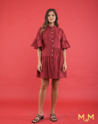 MUM Holidays: Salzburg Buttoned Dress