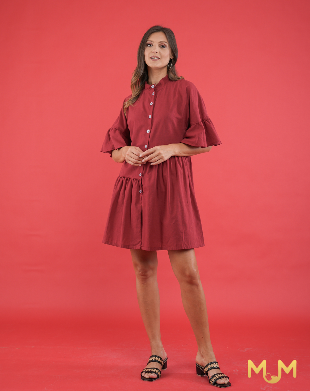 MUM Holidays: Salzburg Buttoned Dress