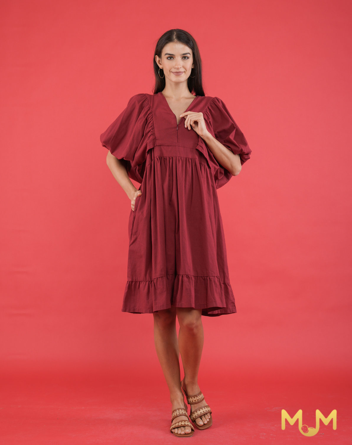 MUM Holidays: Beyonce Puff-sleeved Dress