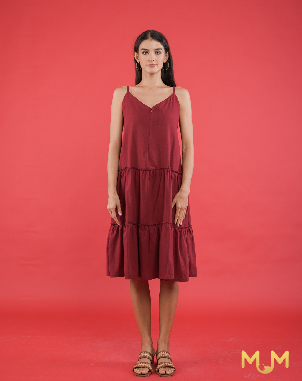 MUM Holidays: Belle Tiered Midi Dress