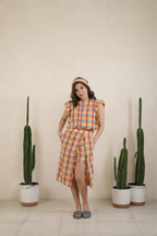 MUM x LDG 3: Halina Plaid Scalloped Co-ords