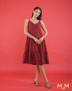 MUM Holidays: Belle Tiered Midi Dress