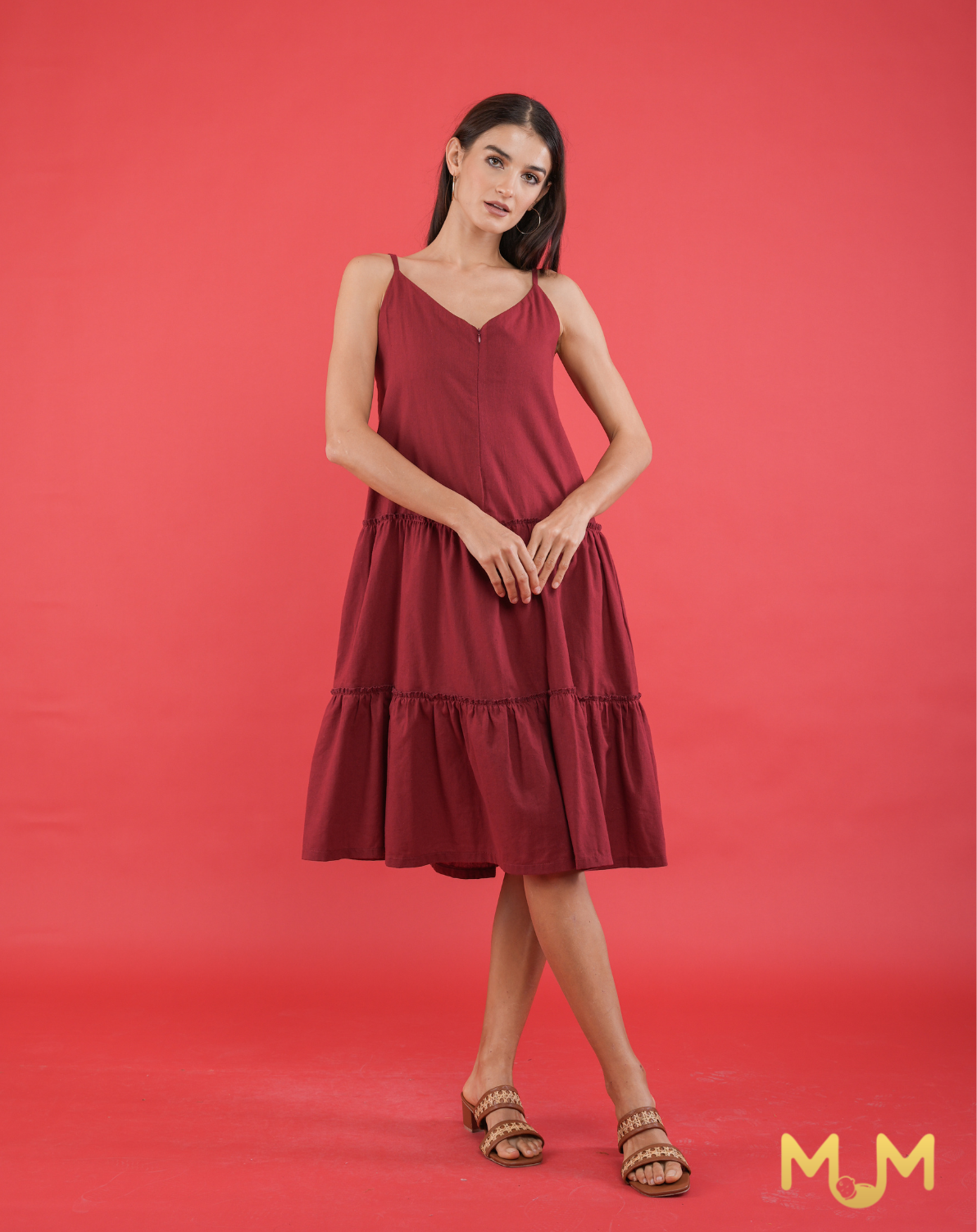 MUM Holidays: Belle Tiered Midi Dress