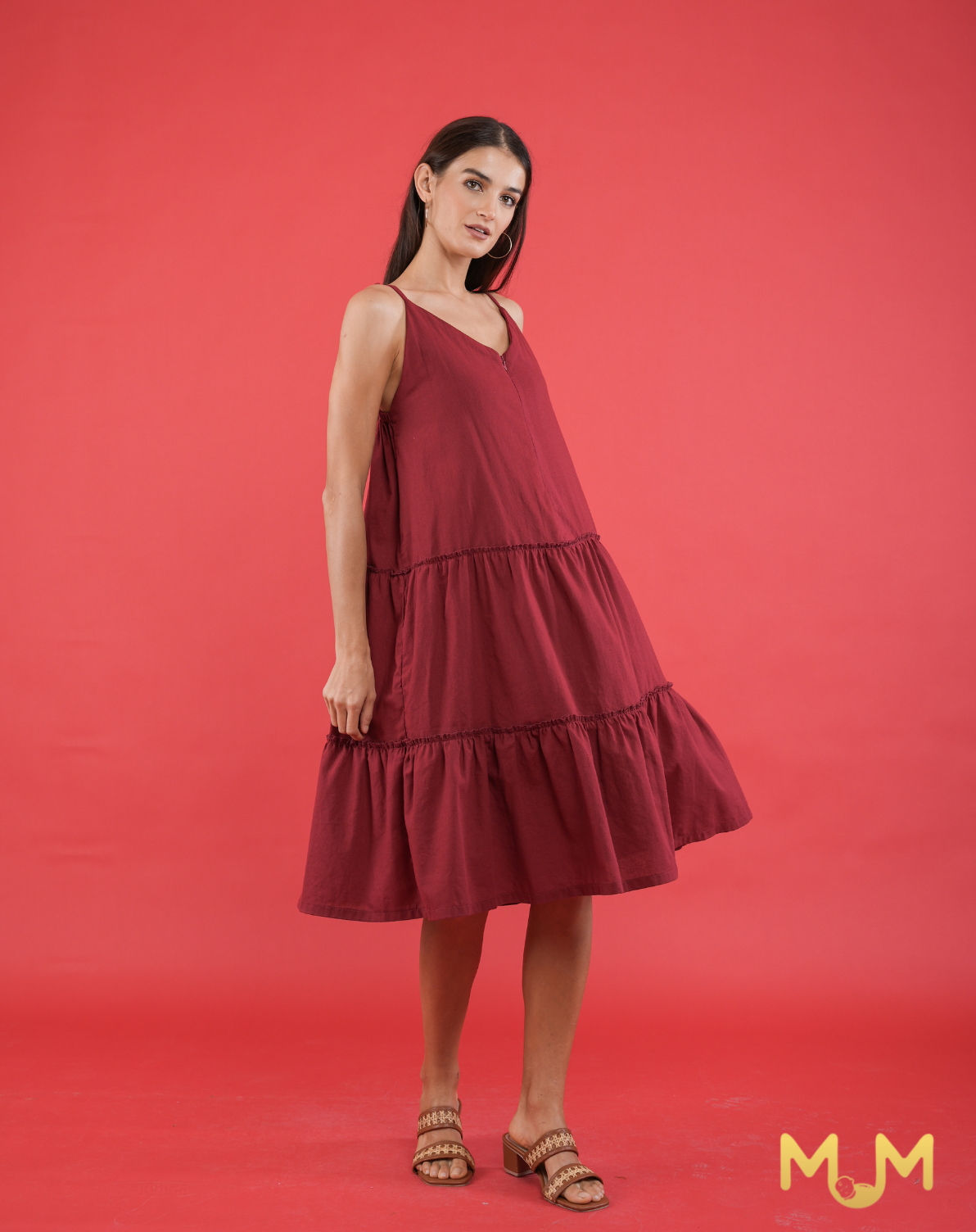 MUM Holidays: Belle Tiered Midi Dress