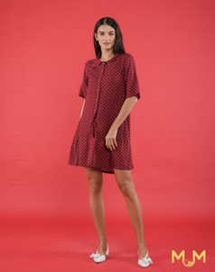 Polka 2: Nyssa Buttoned Dress