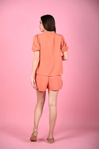 Wind: Zephyrine Top and Shorts Set