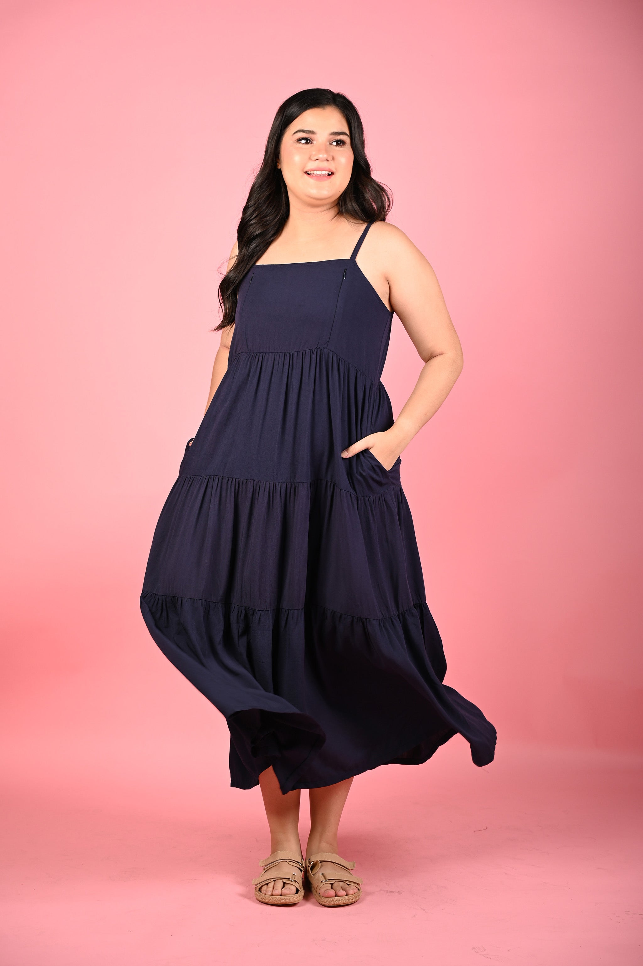 Wind: Eteri Spaghetti Dress