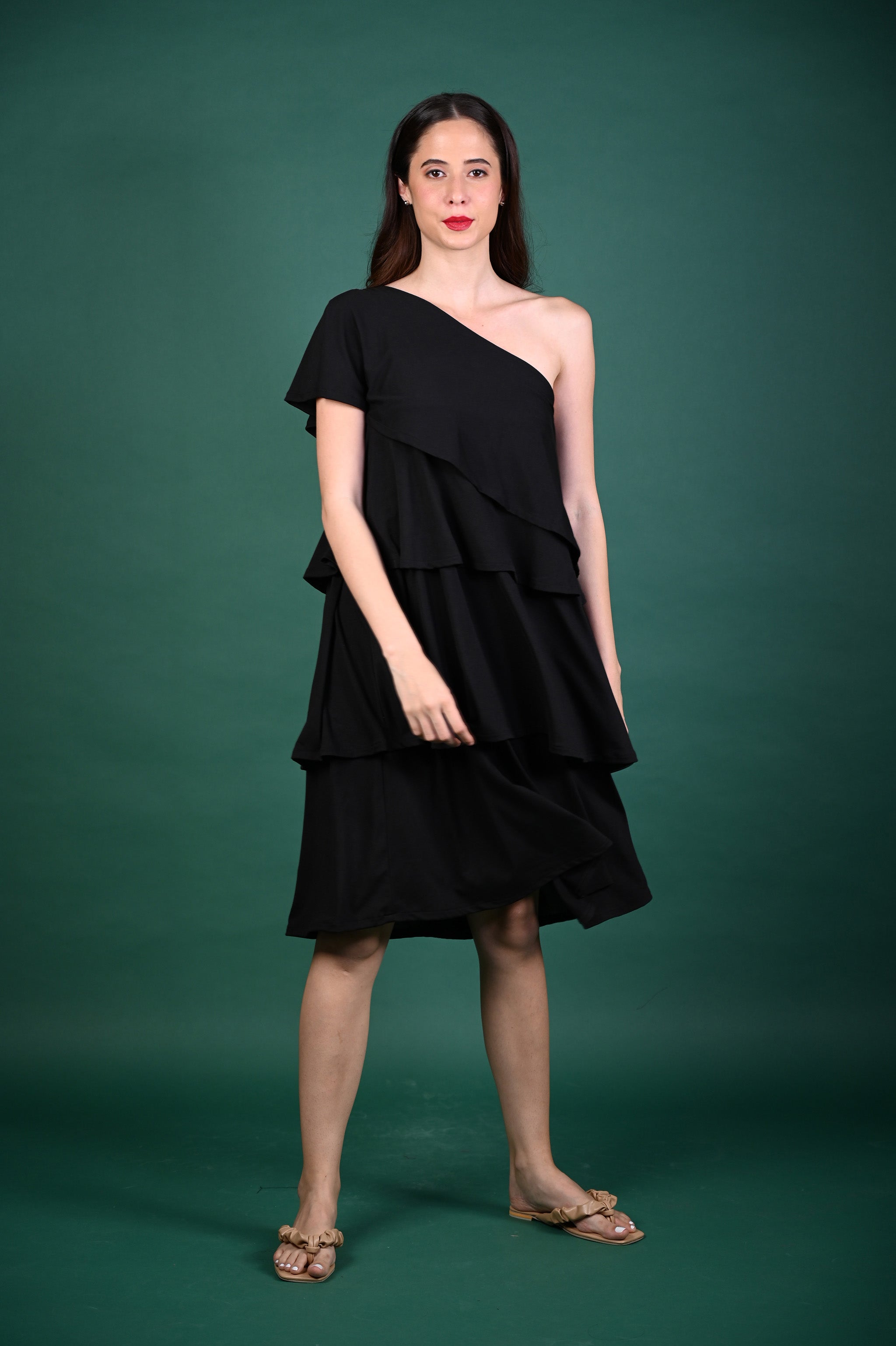 Special Prices: Domele One-Shoulder Dress