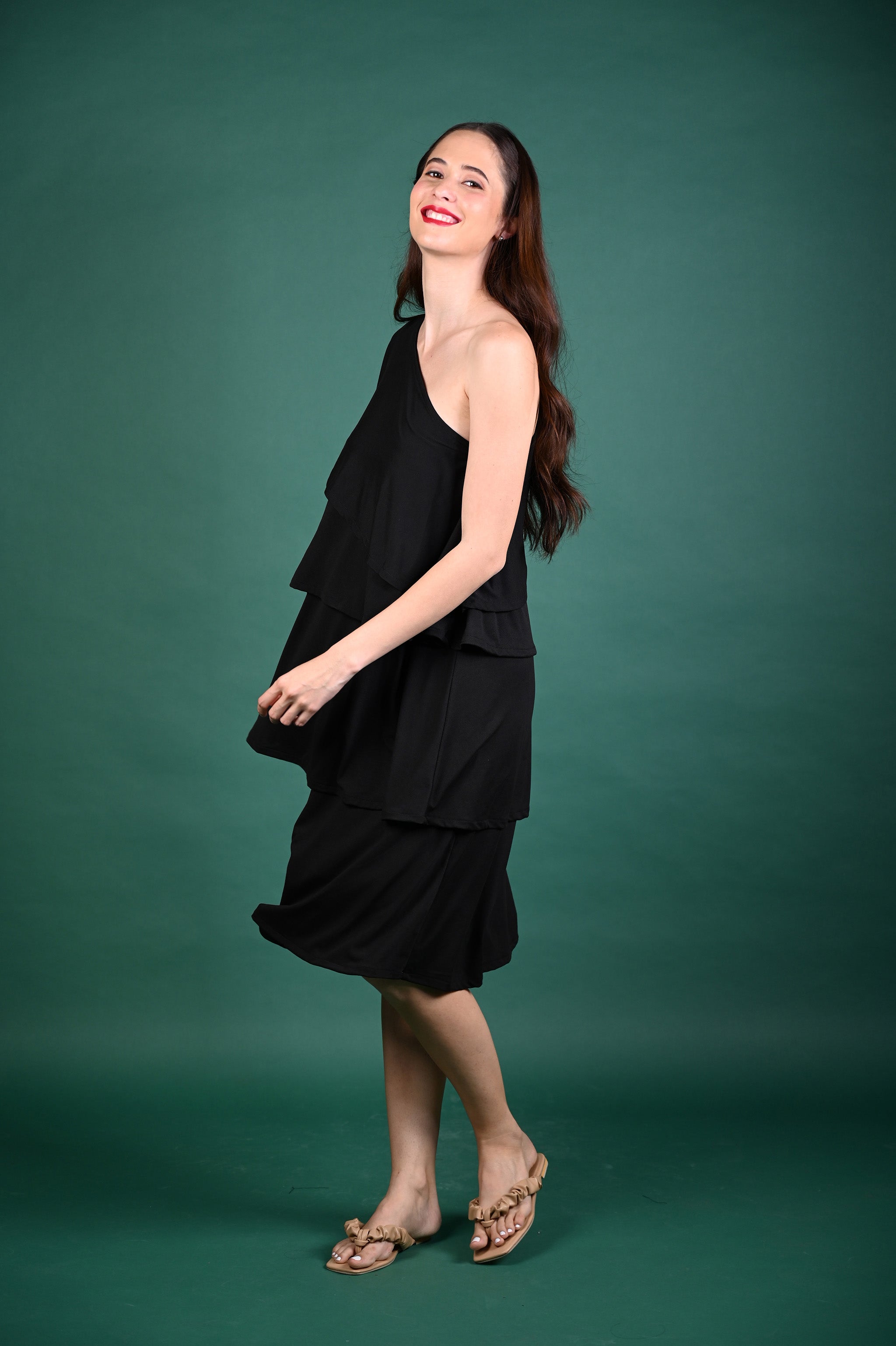 Special Prices: Domele One-Shoulder Dress
