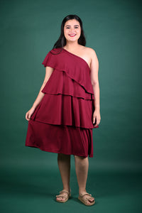 Special Prices: Domele One-Shoulder Dress