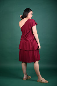 Special Prices: Domele One-Shoulder Dress