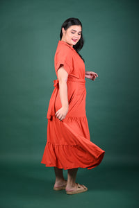 Special Prices: Alea Buttoned Maxi Dress