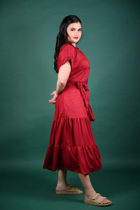 Special Prices: Alea Buttoned Maxi Dress