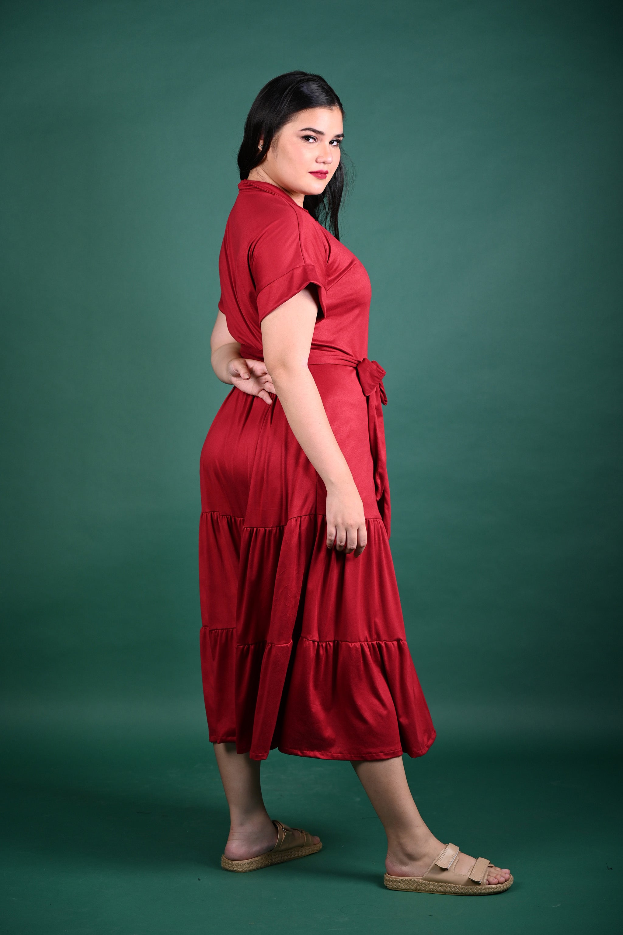 Special Prices: Alea Buttoned Maxi Dress