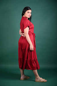 Special Prices: Alea Buttoned Maxi Dress