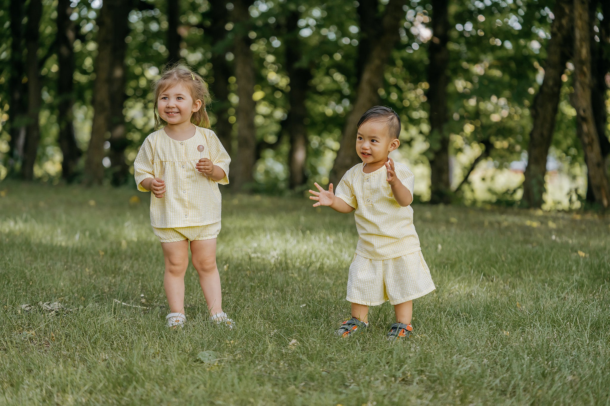 Lille Venn 4: Tokyo Top and Bloomers Set