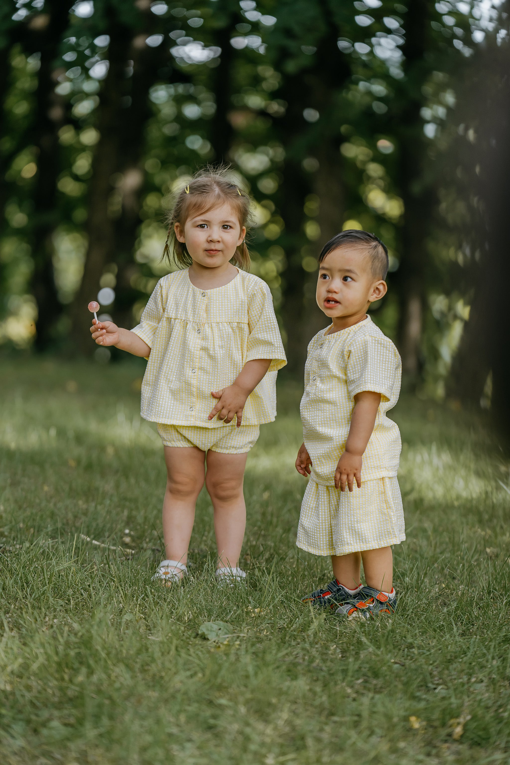 Lille Venn 4: Tokyo Top and Bloomers Set