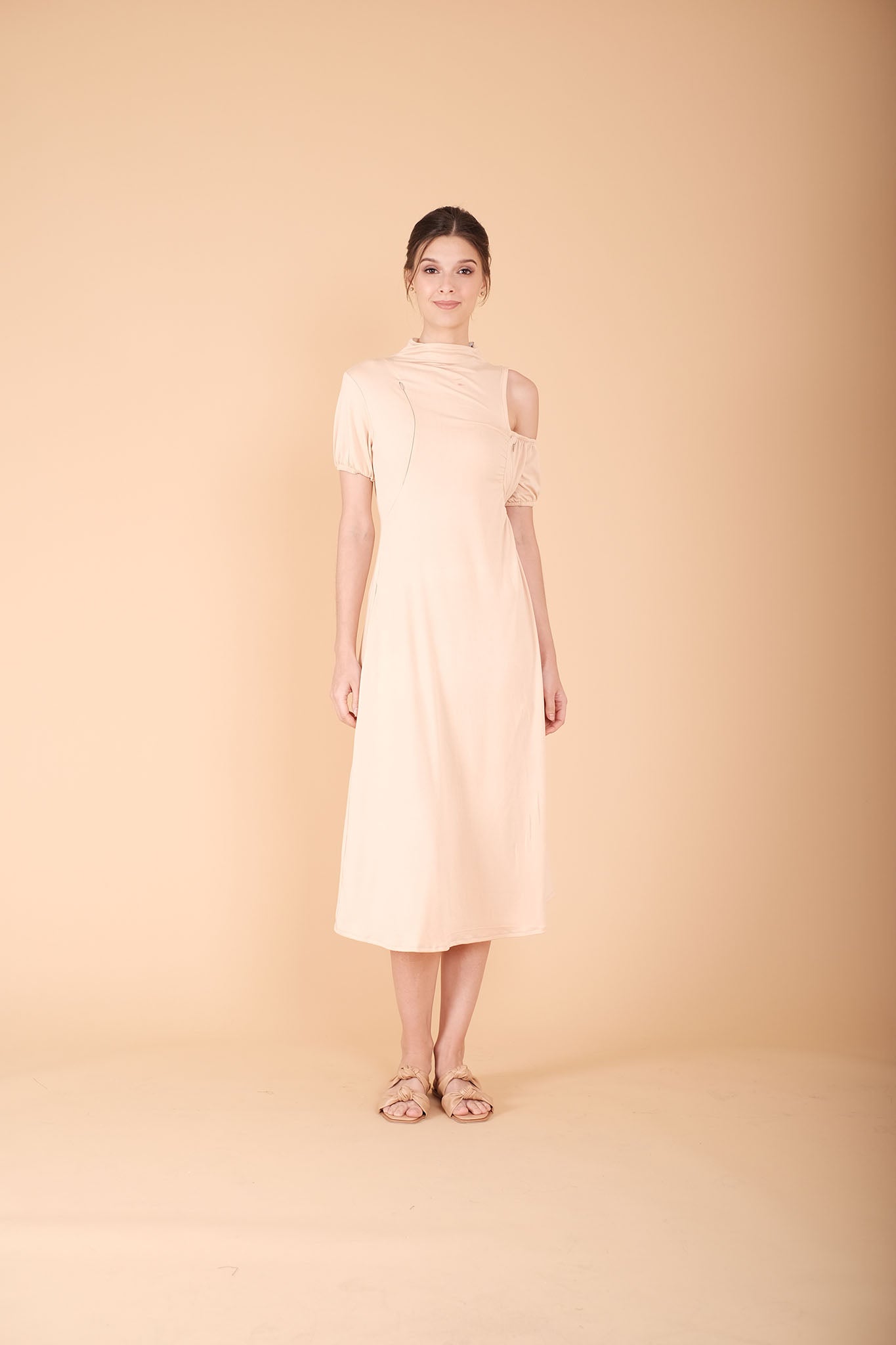 Cotton: Jun-seo Assymetrical Dress