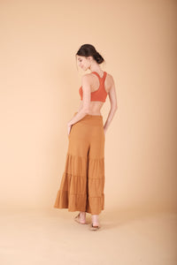 Cotton: Raha Tiered Loose Pants