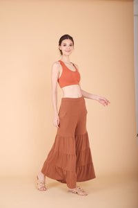 Cotton: Raha Tiered Loose Pants