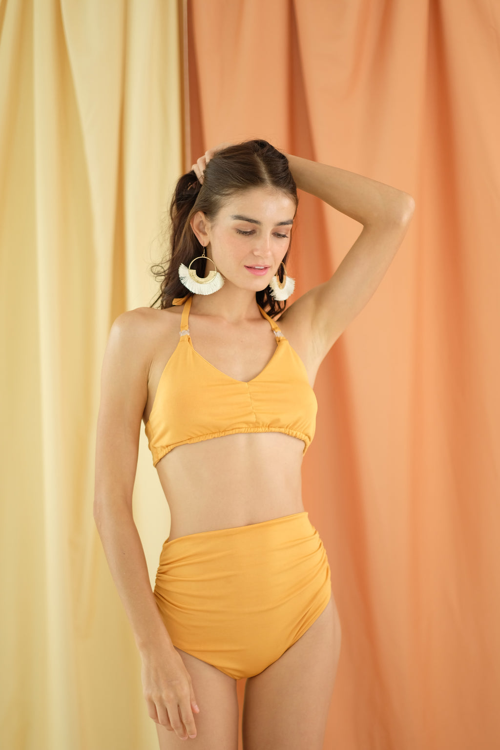 MUM x Sirena: Cora Two-piece High-Waisted Swimsuit