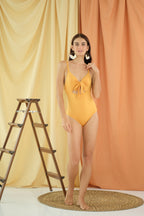 MUM x Sirena: Kaia Front Tie One-Piece Swimsuit