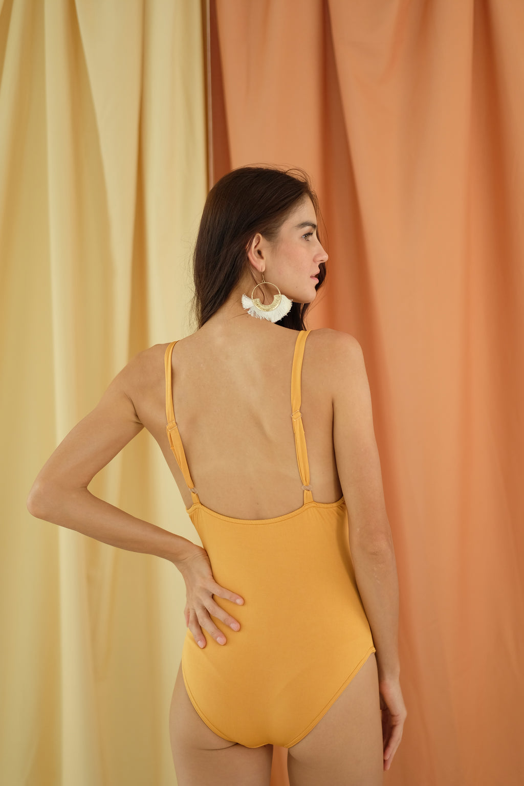 MUM x Sirena: Kaia Front Tie One-Piece Swimsuit