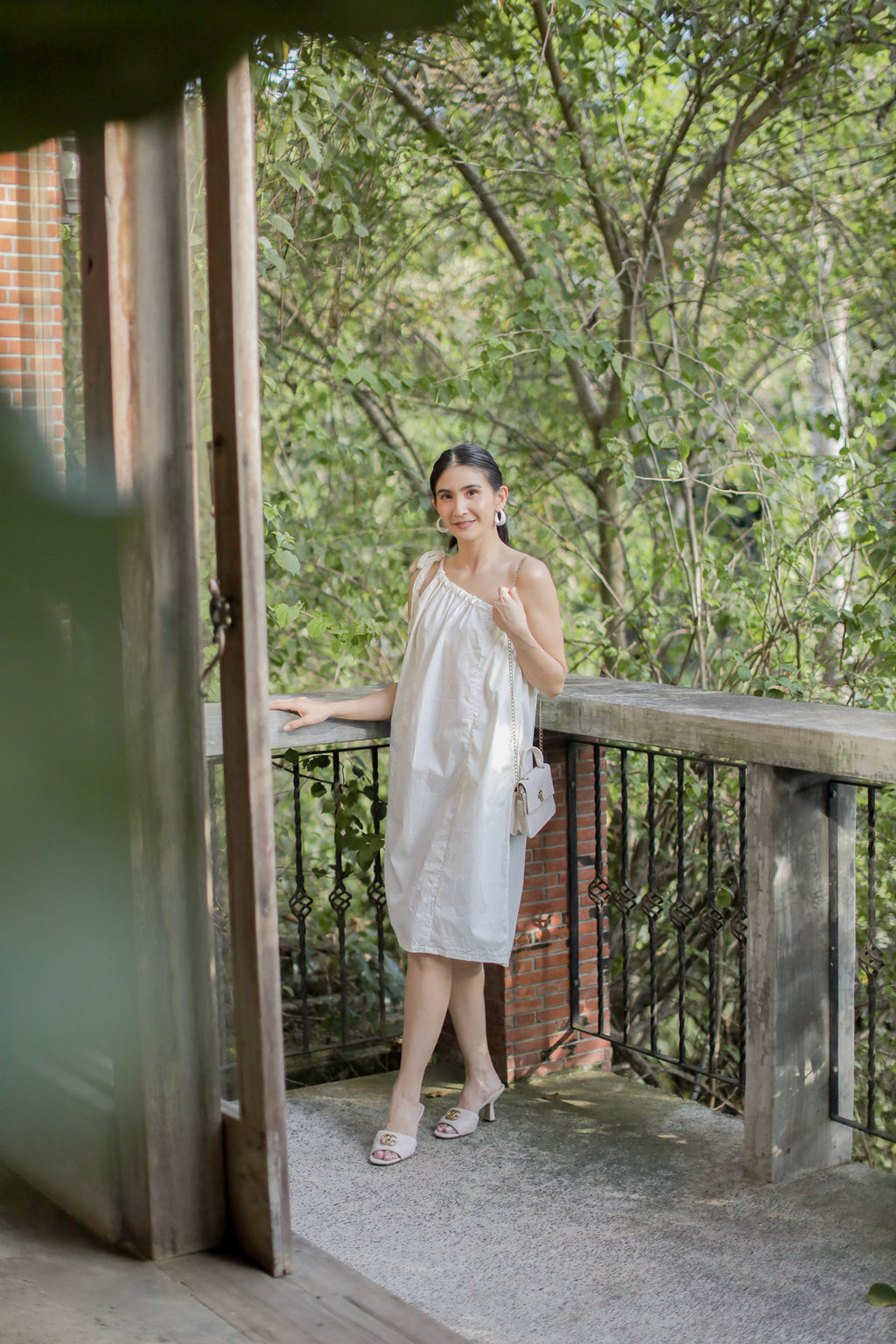 MUM x RPB 7: Carla One-shoulder 100% Cotton Sundress