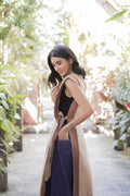 MUM x RPB 7: Sara Two-tone Side-Laso Long Vest/ Breastfeeding Cover