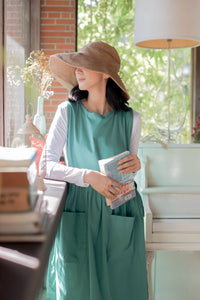 MUM x RPB 7: Madeline 100% Cotton Multi-Purpose Side-Laso Apron/Breastfeeding Cover Pinafore