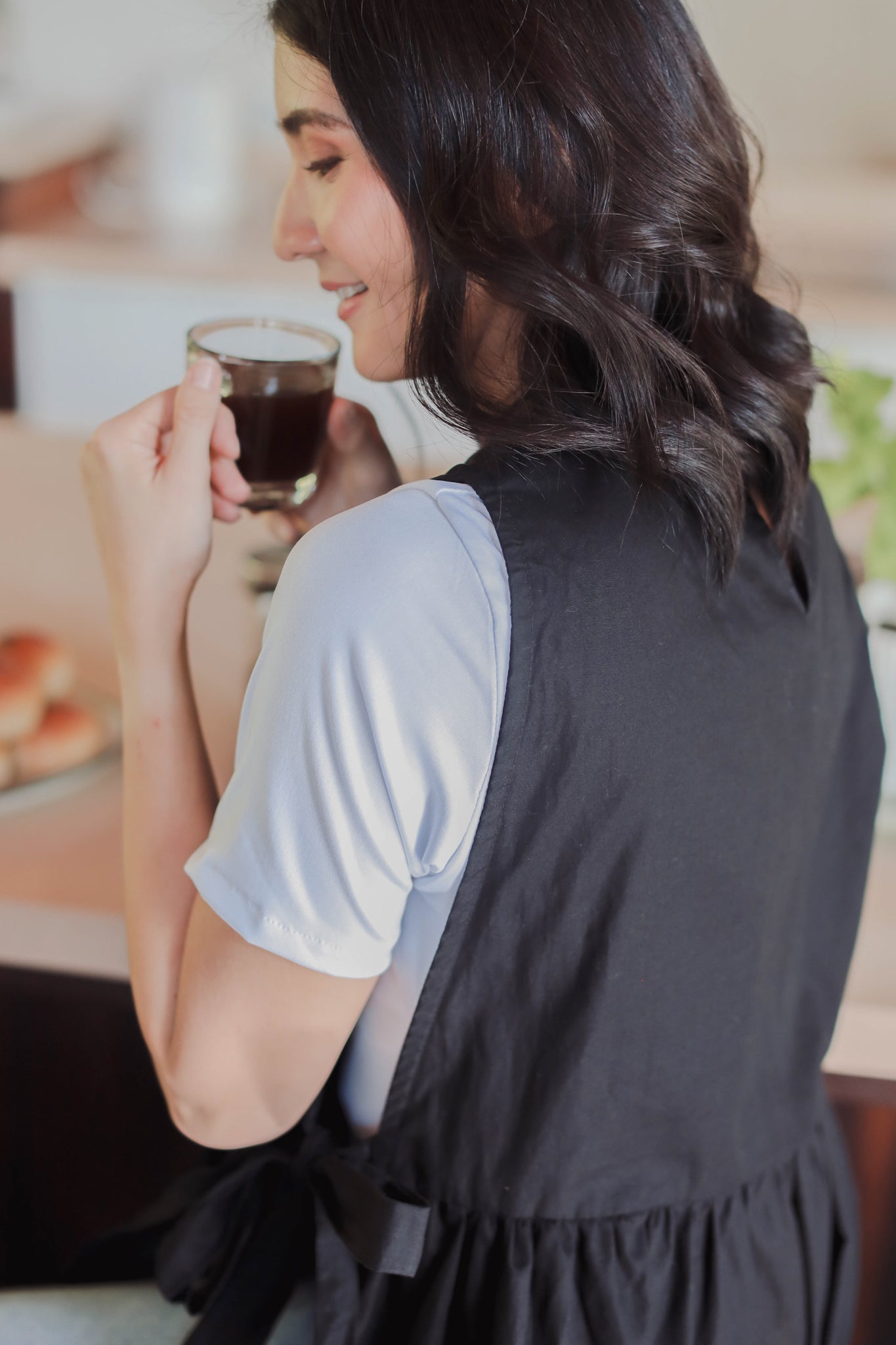 MUM x RPB 7: Madeline 100% Cotton Multi-Purpose Side-Laso Apron/Breastfeeding Cover Pinafore