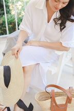 MUM x LQA 3: Josephine Collared Maxi Dress