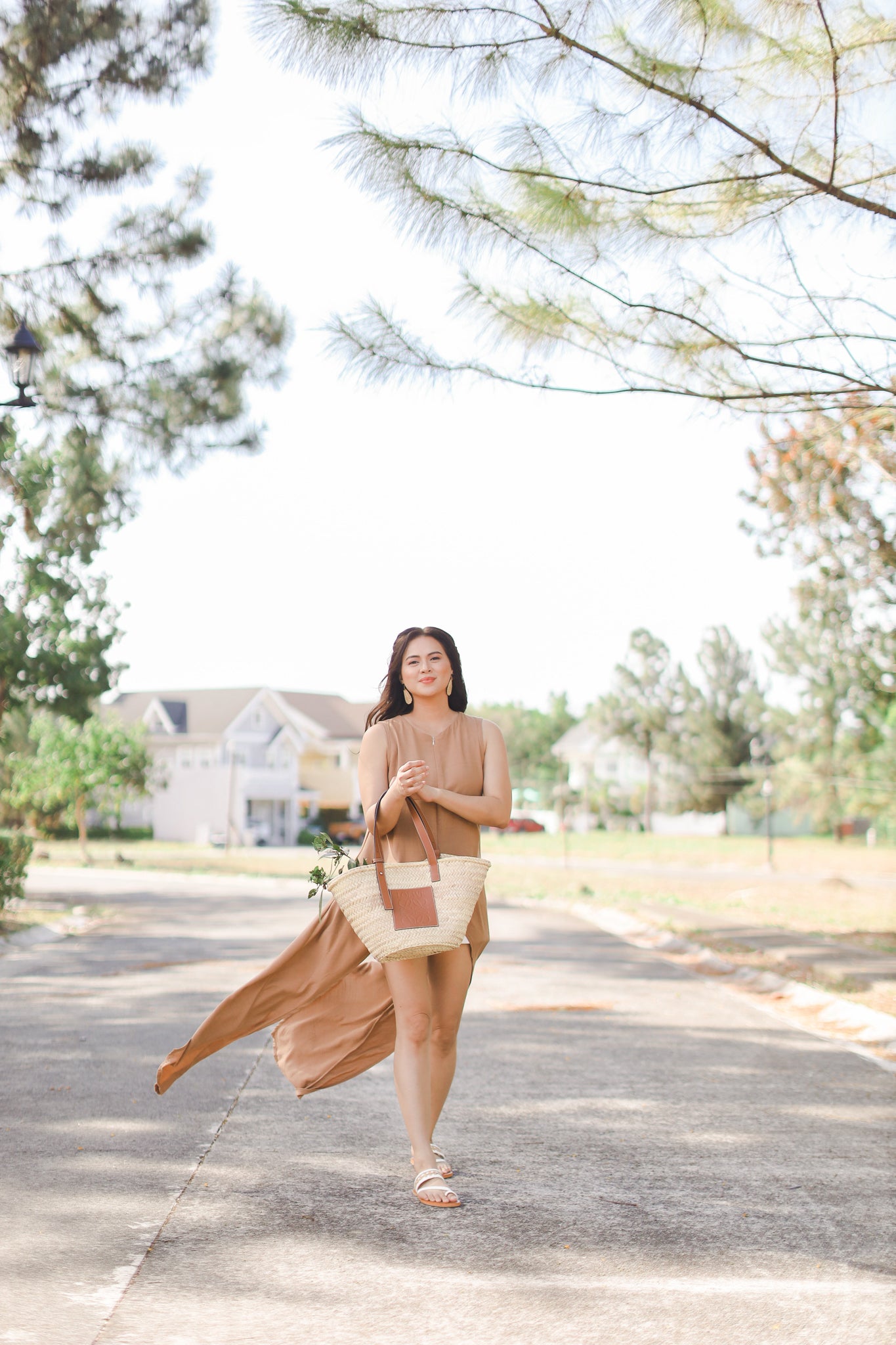 MUM x LQA 3: Mikaela Long Asymmetrical Sleeveless Top