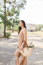 MUM x LQA 3: Mikaela Long Asymmetrical Sleeveless Top