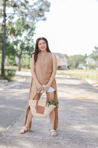 MUM x LQA 3: Mikaela Long Asymmetrical Sleeveless Top