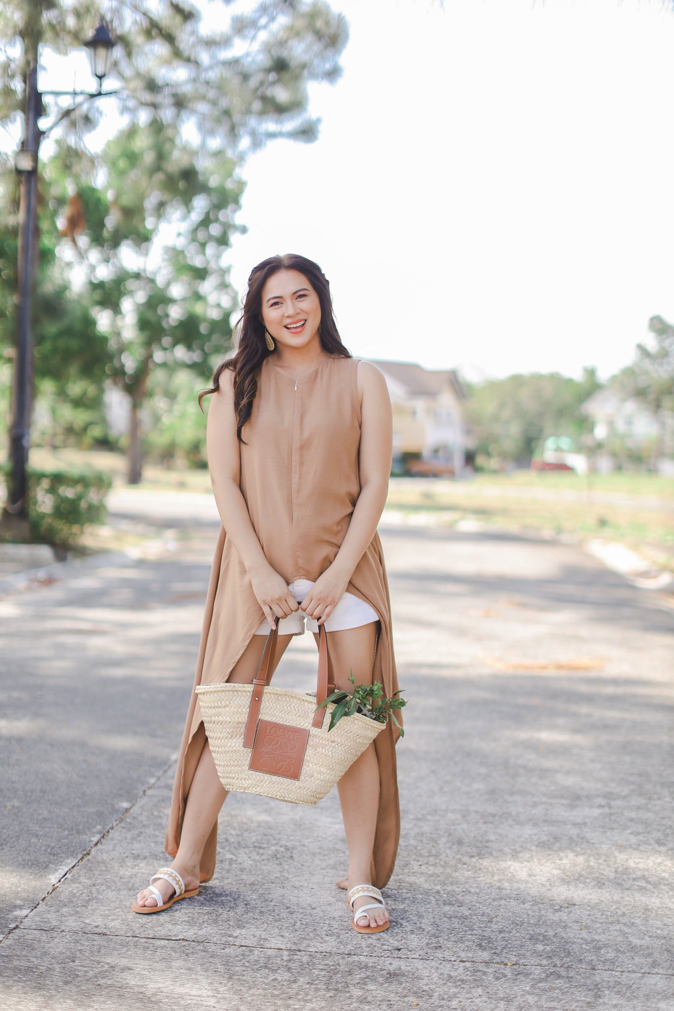 MUM x LQA 3: Mikaela Long Asymmetrical Sleeveless Top