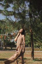 MUM x LQA 3: Mikaela Long Asymmetrical Sleeveless Top