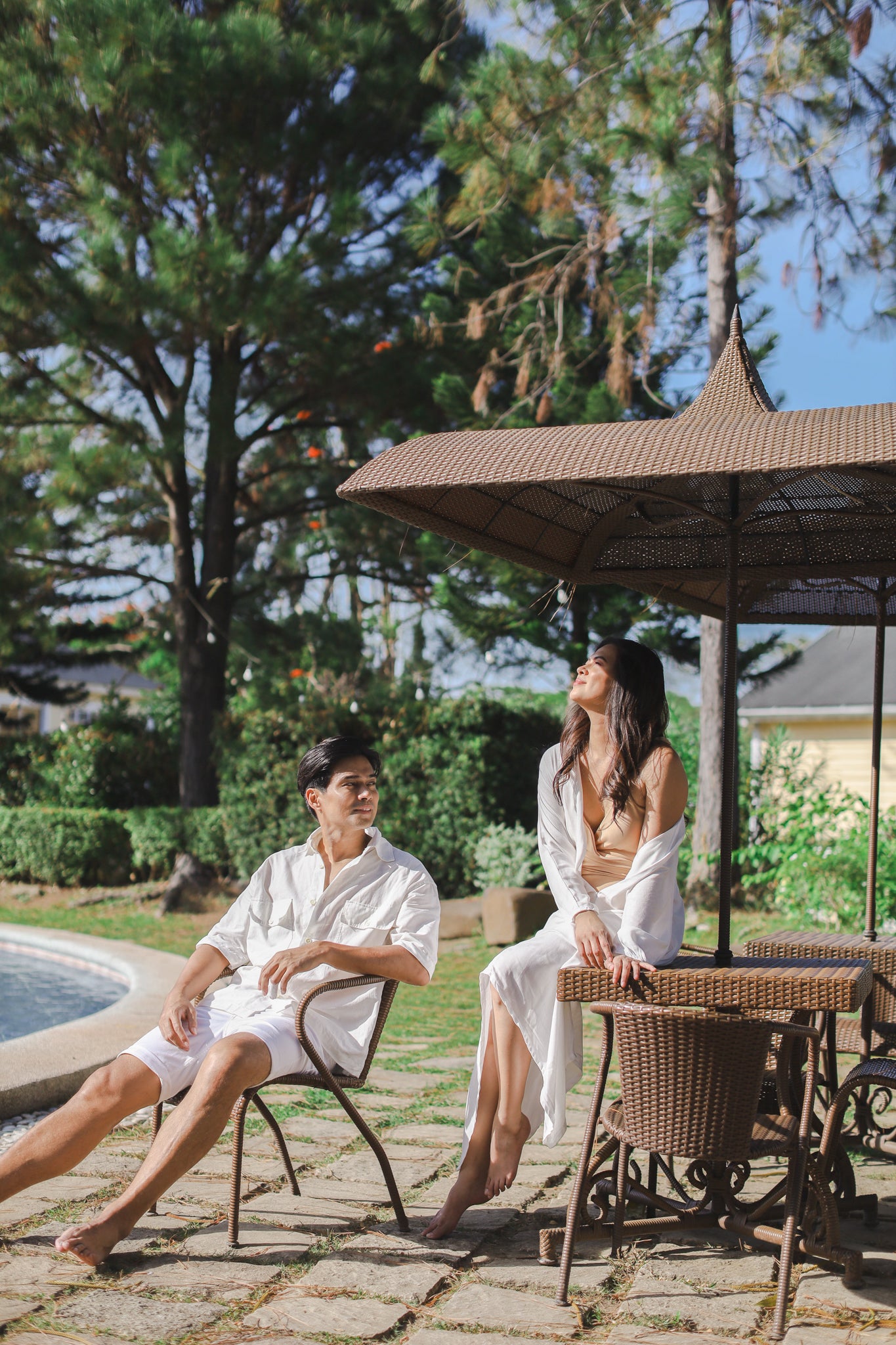 MUM x LQA 3: Whitney Soft Linen Semi-Kaftan Dress