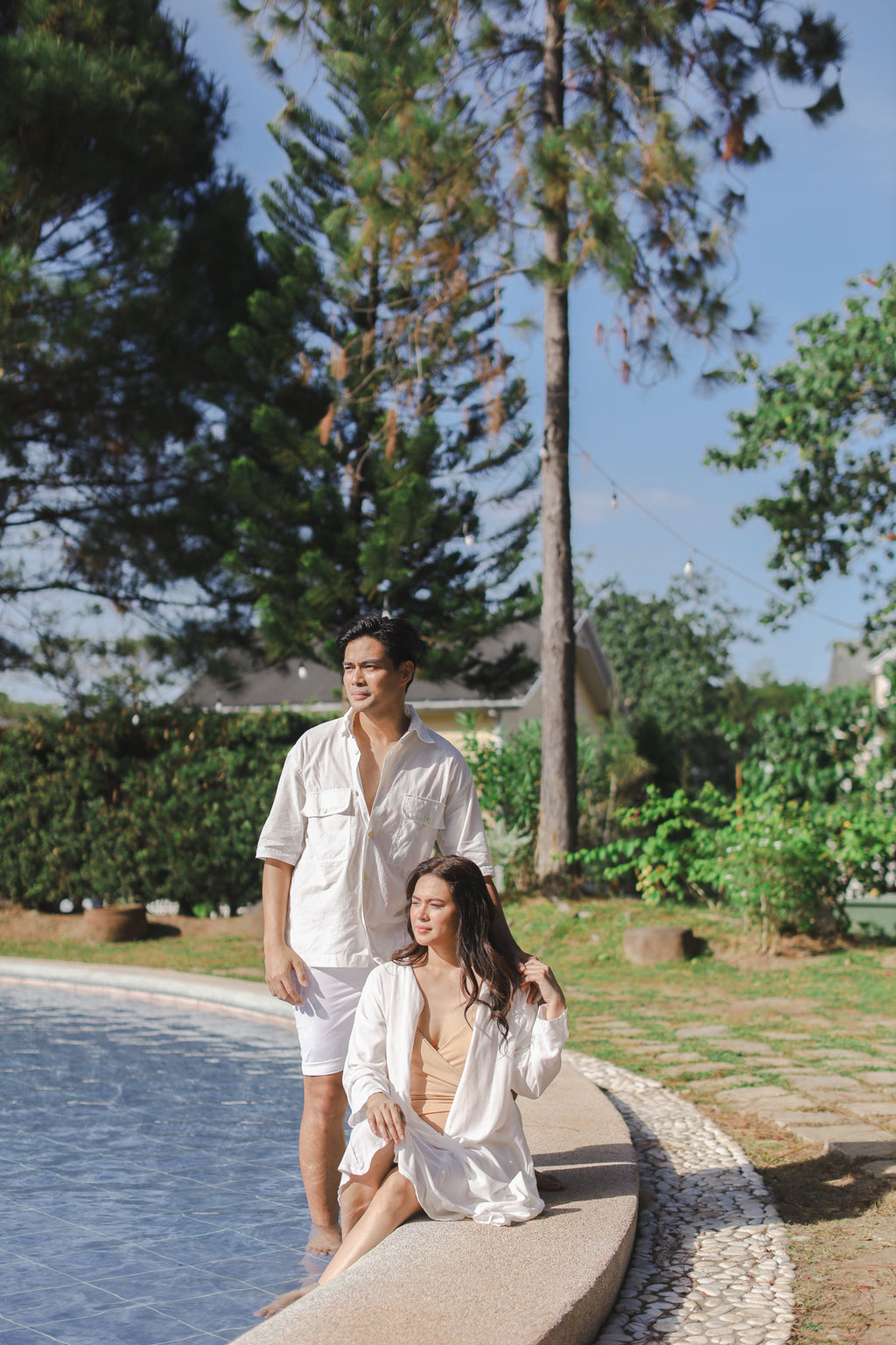 MUM x LQA 3: Whitney Soft Linen Semi-Kaftan Dress