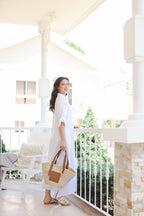 MUM x LQA 3: Josephine Collared Maxi Dress