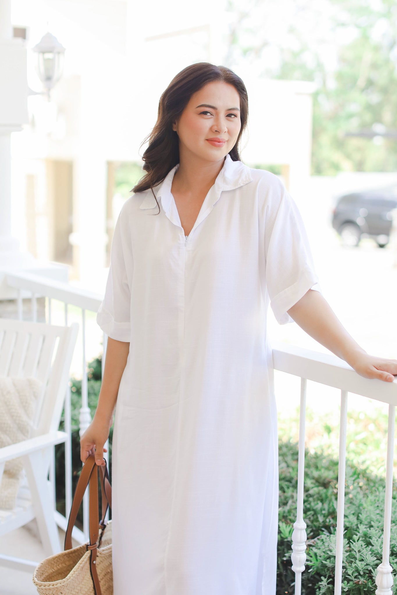MUM x LQA 3: Josephine Collared Maxi Dress