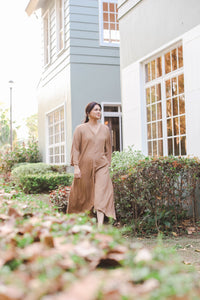 MUM x LQA 3: Whitney Soft Linen Semi-Kaftan Dress