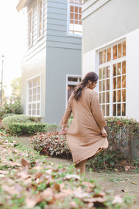 MUM x LQA 3: Whitney Soft Linen Semi-Kaftan Dress