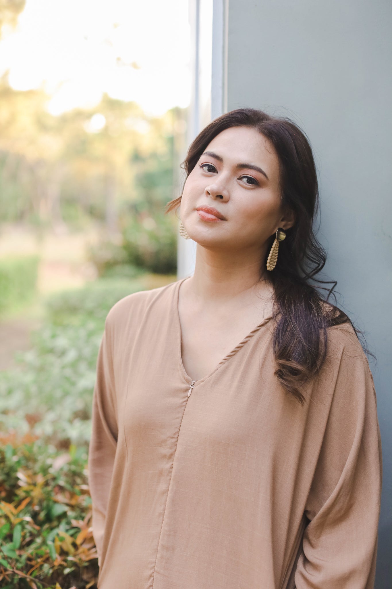 MUM x LQA 3: Whitney Soft Linen Semi-Kaftan Dress