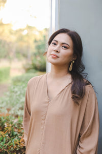 MUM x LQA 3: Whitney Soft Linen Semi-Kaftan Dress