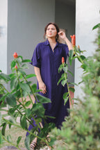 MUM x LQA 3: Josephine Collared Maxi Dress