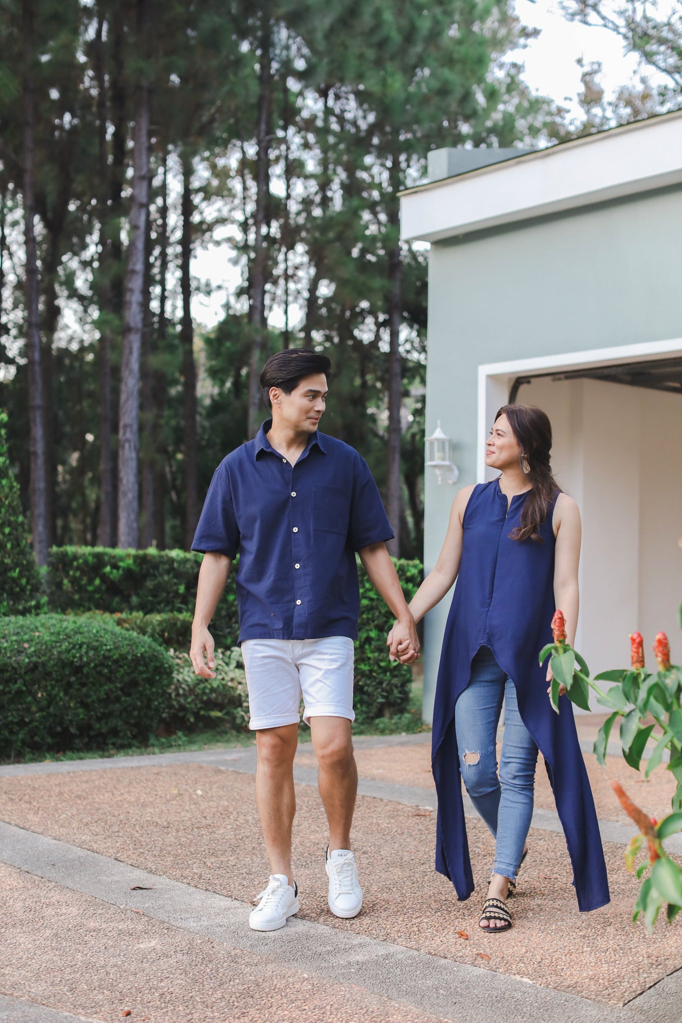 MUM x LQA 3: Mikaela Long Asymmetrical Sleeveless Top