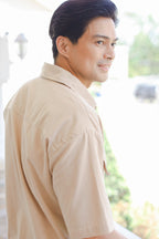 MUM x LQA 3: Nelson Button-down Linen Shirt for Dads