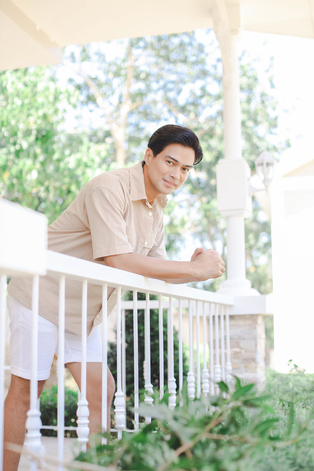 MUM x LQA 3: Nelson Button-down Linen Shirt for Dads