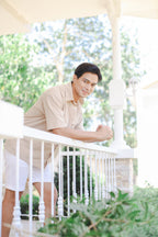 MUM x LQA 3: Nelson Button-down Linen Shirt for Dads